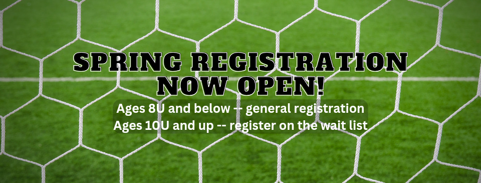 Spring Registration is NOW OPEN!