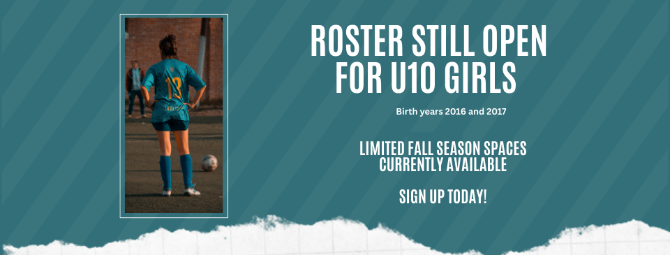 Fall 2025 Roster Spots Open for 10U Girls